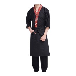 SKBB023  訂造日式餐廳制服   壽司  料理  設計印花衣領日式餐廳制服  日式餐廳制服供應商 SKBB023  訂造日式餐廳制服   壽司  料理  設計印花衣領日式餐廳制服  日式餐廳制服供應商